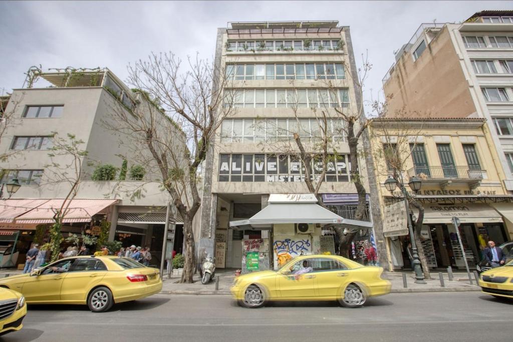 Ferienwohnung Sunny Luxury Loft,Stunning Acropolis View, Jacuzzi Athen Exterior foto
