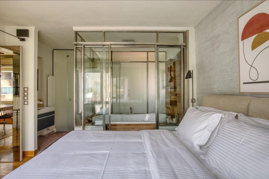 Ferienwohnung Sunny Luxury Loft,Stunning Acropolis View, Jacuzzi Athen Exterior foto